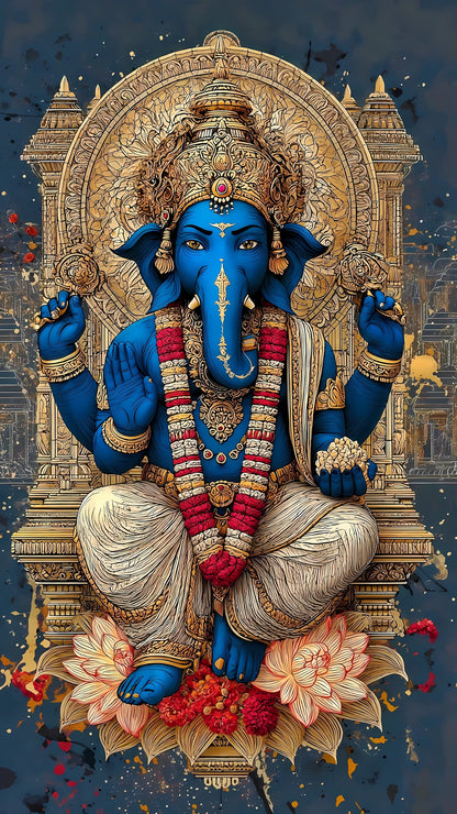 Ganeshji Acrylic Print