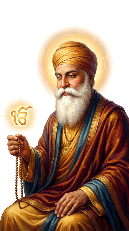 Guru Nanak Acrylic Print