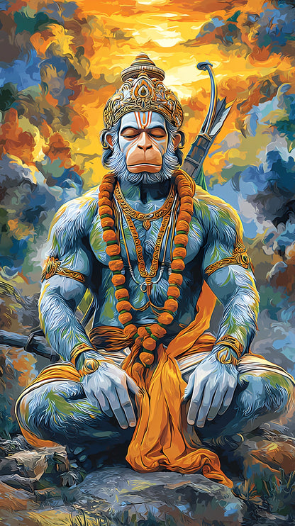 Hanuman Acrylic Print