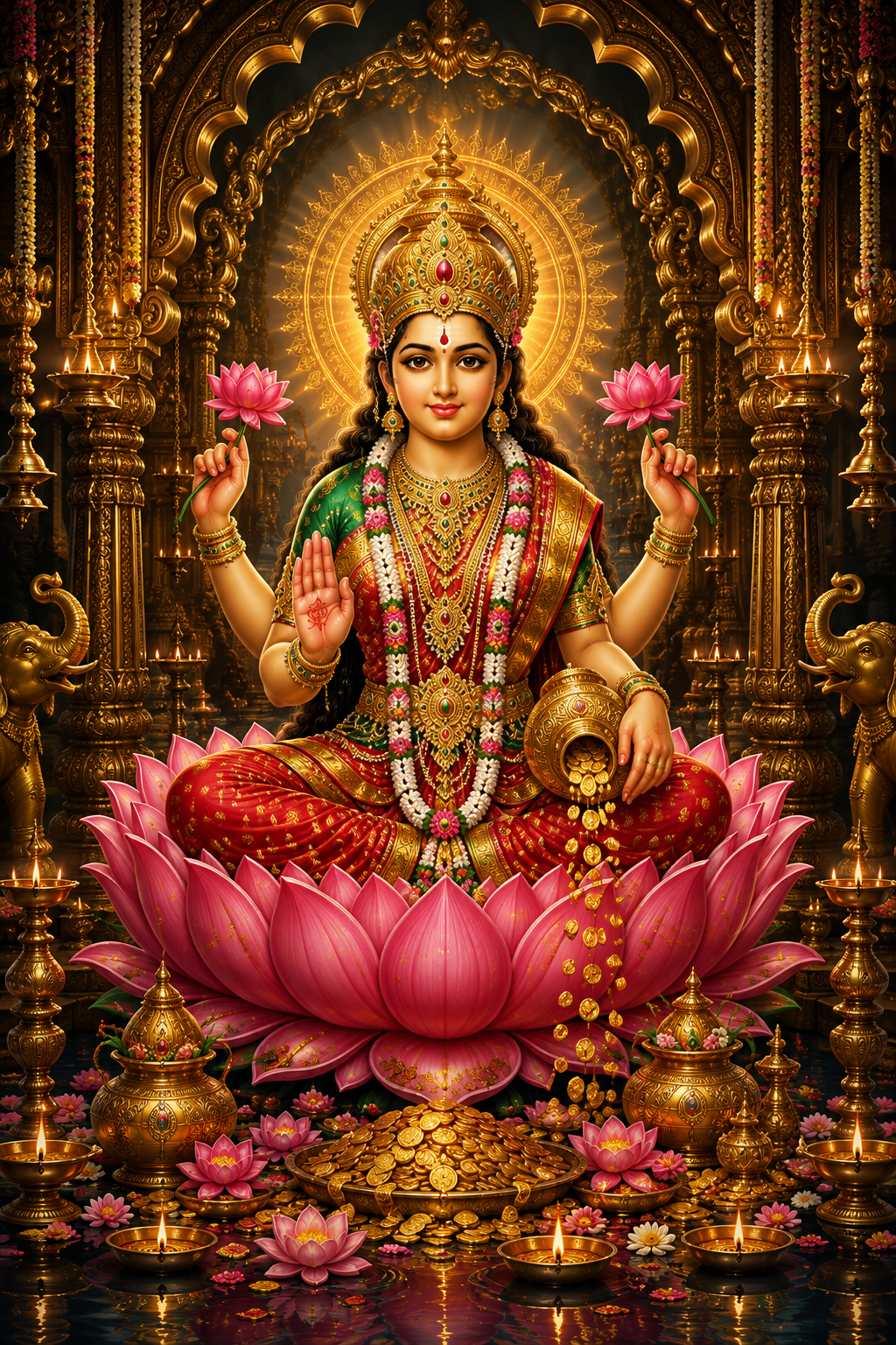 Lakshmi Acrylic Print