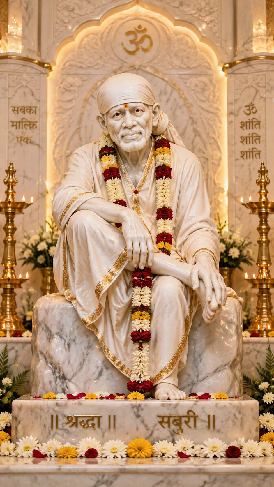 Saibaba Acrylic Print