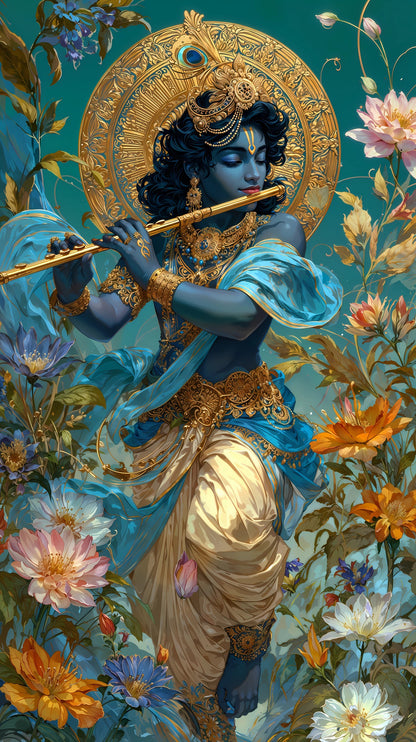 Sri Krishna Acrylic Print